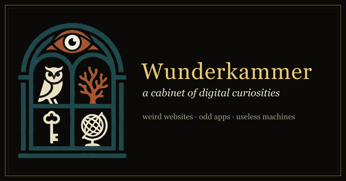 wunderkammer.page image